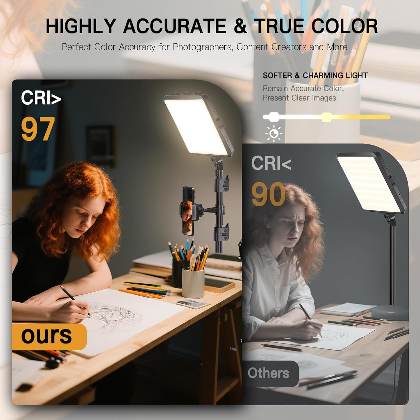 LumiPro Bi-Color LED Light